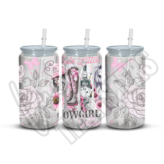 CUTE LITTLE COWGIRL VIBES - 16OZ