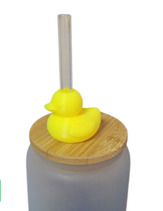 DUCK- STRAW TOPPER