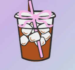 ICED COFFEE- STRAW TOPPER