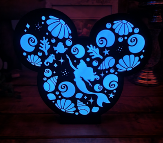PRINCESSES -3D PRINTED LIGHTBOX