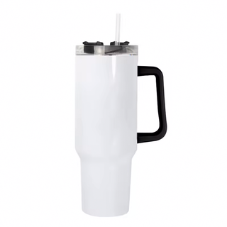 Lux Label & Co. 40oz TUMBLER WITH COLOUR HANDLE - INSTOCK