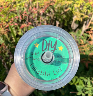 Lux Label & Co. DOUBLE WALL ACRLYIC LID ( 16OZ AND 24OZ SNOW GLOBE TUMBLER) - INSTOCK