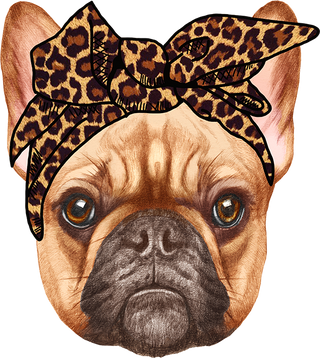 Lux Label & Co. Transfer ONLY / Transfer ONLY / Frenchie 3 Frenchie Dog Designs