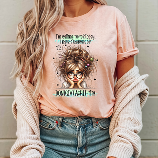 Lux Label & Co. IM CALLING IN SICK TODAY - DTF PRINT
