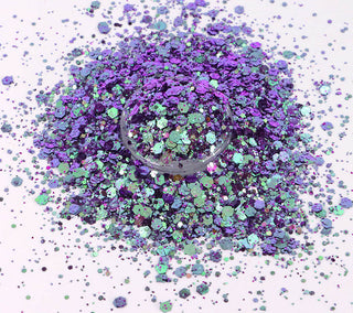 Lux Label & Co. LAVENDER HAZE PREMIUM CHUNKY GLITTER - 50G - INSTOCK