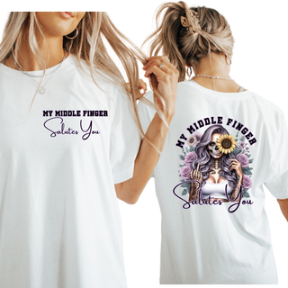 Lux Label & Co. MY MIDDLE FINGER SALUTES YOU - DTF PRINT SET