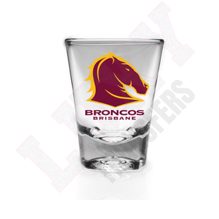 Lux Label & Co. BRONCOS NRL SHOT GLASS UV DECALS