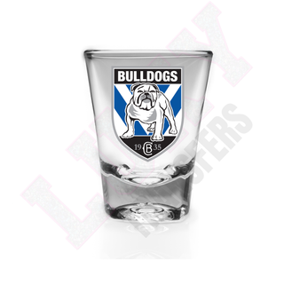 Lux Label & Co. BULLDOGS NRL SHOT GLASS UV DECALS