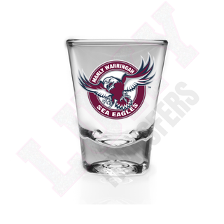 Lux Label & Co. SEA EAGLES NRL SHOT GLASS UV DECALS