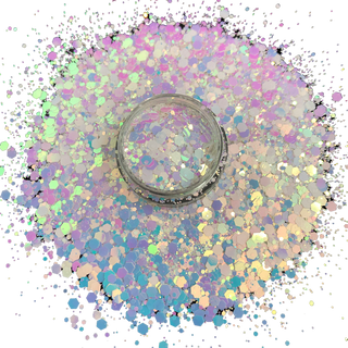 Lux Label & Co. PEARL PARADISE PREMIUM CHUNKY GLITTER - 50G - INSTOCK