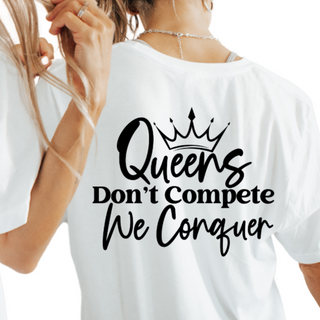 Lux Label & Co. QUEENS DONT COMPETE, WE CONQUER - DTF PRINT SET