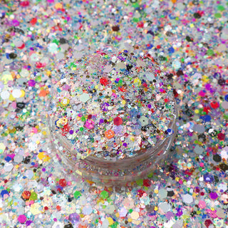 Lux Label & Co. RAINBOW RAIDIANCE PREMIUM CHUNKY GLITTER - 50G - INSTOCK