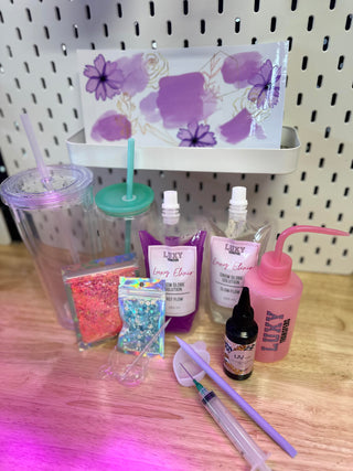 Lux Label & Co. SNOW GLOBE TUMBLER NEXT LEVEL KIT - INSTOCK