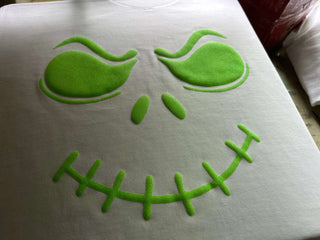 Lux Label & Co. SPOOKY GLITTER GLOW IN THE DARK PUFF PRINT TRANSFER