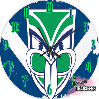 Lux Label & Co. TEAM #17 -30CM CLOCK TRANSFER