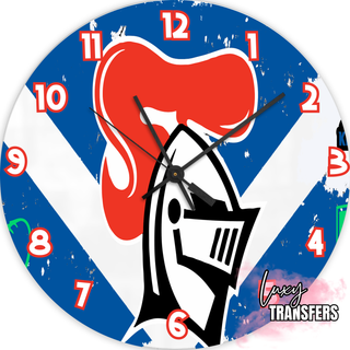 Lux Label & Co. TEAM #7 -30CM CLOCK TRANSFER