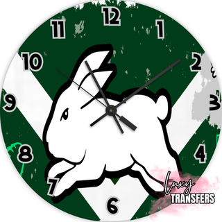 Lux Label & Co. TEAM #9 -30CM CLOCK TRANSFER