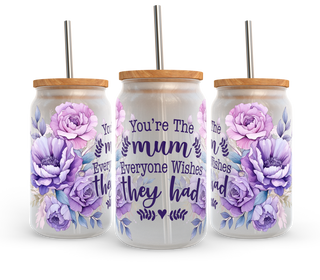 Lux Label & Co. Uv DTF Print Wraps BUSY DOING MUM STUFF- INSTOCK 16 OZ UV DTF WRAP