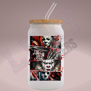 Lux Label & Co. Uv DTF Print Wraps DARK HALLOWEEN- INSTOCK Single Decal UV DTF