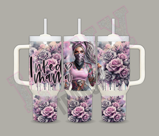 Lux Label & Co. Uv DTF Print Wraps INKED MAMA- INSTOCK 40 OZ UV DTF WRAP