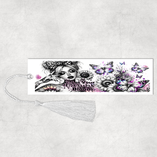 Lux Label & Co. Uv DTF Print Wraps LET YOUR DREAMS BLOOM- INSTOCK BOOKMARK UV DTF