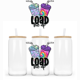 Lux Label & Co. Uv DTF Print Wraps LOAD ME UP- INSTOCK Single Decal UV DTF