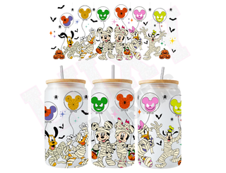 Lux Label & Co. Uv DTF Print Wraps MUMMIES - INSTOCK 16 OZ UV DTF WRAP