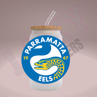 Lux Label & Co. Uv DTF Print Wraps NRL EELS - INSTOCK Single Decal UV DTF