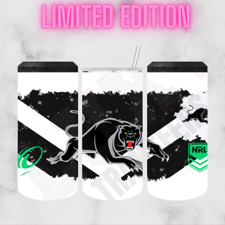 Lux Label & Co. Uv DTF Print Wraps NRL PANTHERS- INSTOCK 16 OZ UV DTF WRAP