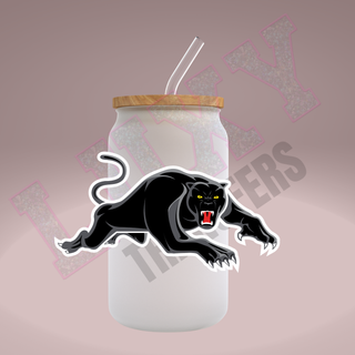 Lux Label & Co. Uv DTF Print Wraps NRL PANTHERS- INSTOCK Single Decal UV DTF