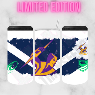 Lux Label & Co. Uv DTF Print Wraps NRL STORM- INSTOCK 16 OZ UV DTF WRAP