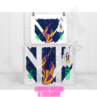 Lux Label & Co. Uv DTF Print Wraps NRL STORM- INSTOCK 20 OZ UV DTF WRAPS