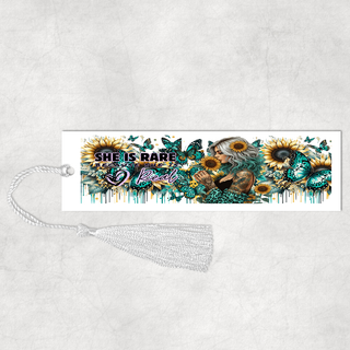 Lux Label & Co. Uv DTF Print Wraps SHE IS RARE - INSTOCK BOOKMARK UV DTF
