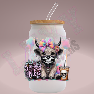 Lux Label & Co. Uv DTF Print Wraps SPOOKY VIBES - INSTOCK Single Decal UV DTF