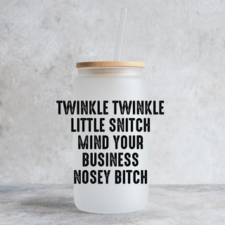 Lux Label & Co. Uv DTF Print Wraps TWINKLE TWINKLE LITTLE SNITCH- INSTOCK Single Decal UV DTF