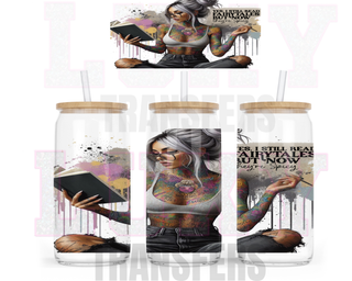 Lux Label & Co. Uv DTF Print Wraps YES I STILL READ FAIRYTALES- INSTOCK 16 OZ UV DTF WRAP