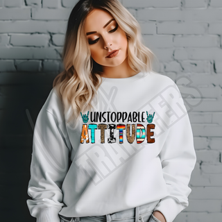 UNSTOPPABLE ATTITUDE -   DTF TRANSFER