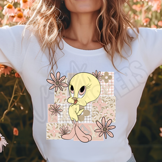 TWEETY STAMP -   DTF TRANSFER ** RESTOCK PRE-ORDER**