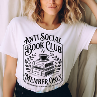 ANTI SOCIAL BOOK CLUB -   DTF TRANSFER