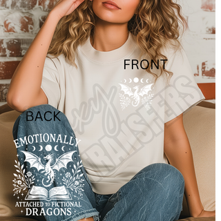 EMOTIONALLY ATTACHED TO FICTIONAL CHARACTERS -   DTF TRANSFER SET