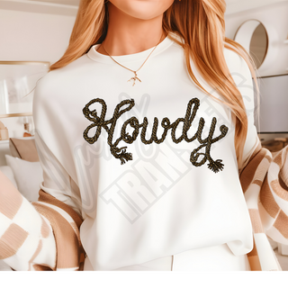 ROPE HOWDY -   DTF TRANSFER ** RESTOCK PRE-ORDER**