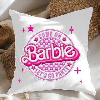SUBLIMATION CUSHION COVER PRINT-  BARBIE