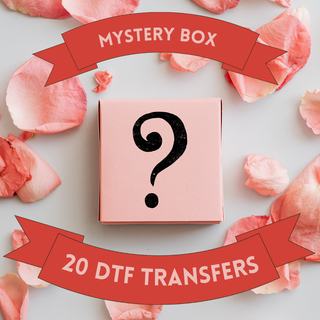 MYSTERY BOX- 20 X DTF TRANSFERS