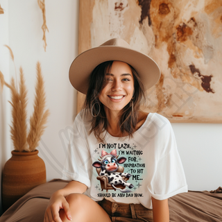 IM NOT LAZY  -   DTF TRANSFER ** RESTOCK PRE-ORDER**