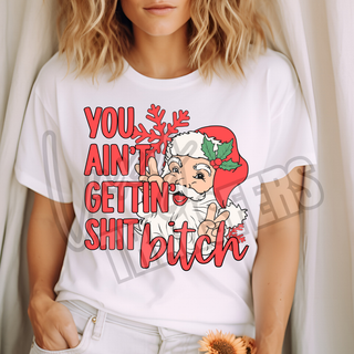 YOU AINT GETTING SHIT BITCH  -   DTF TRANSFER