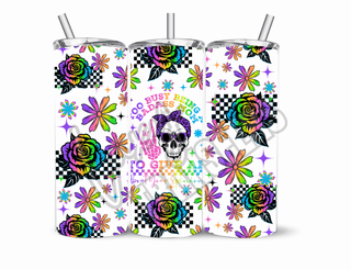 TOO BUSY BEING A BADASS MUM- 20 Oz SUBLIMATION PRINT