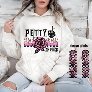 PETTY AS  FUCK / SLEEVE SET  -   DTF TRANSFER