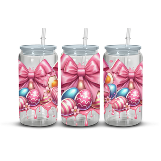 PINK BOW EGGS - 16OZ