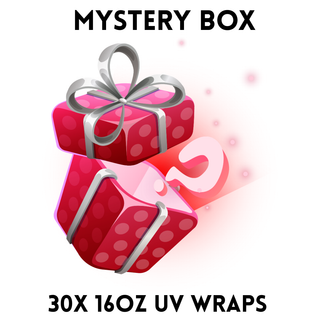 MYSTERY BOX- 30 X 16OZ UV DTF WRAPS