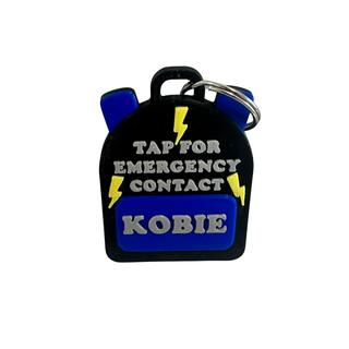 EMERGENCY CONTACT BAG TAGS